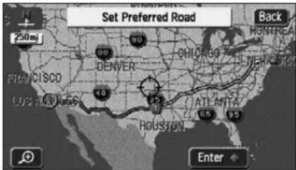 ECLIPSE AVN6620 - To specify another road, touch Next. - 3
