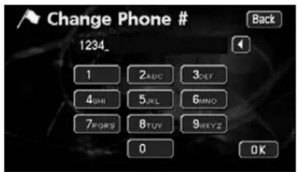 ECLIPSE AVN6620 - Enter a telephone number for a memory point - 3