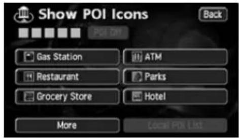 ECLIPSE AVN6620 - POI icon display (Refer to page 40) - 1