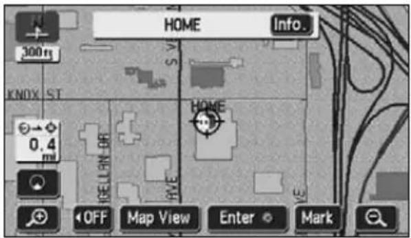 ECLIPSE AVN6620 - Displaying the name of a memory point - 1