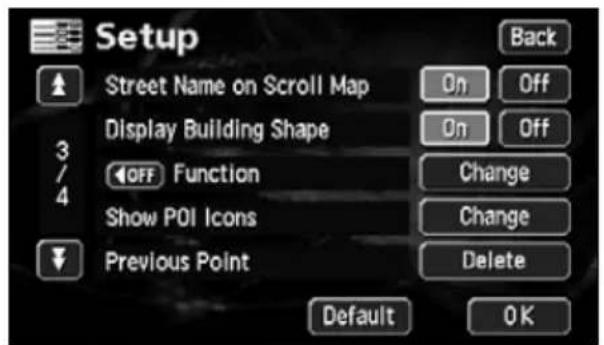 ECLIPSE AVN6620 - Setting the type of POI vicinity to be retrieved while driving - 1