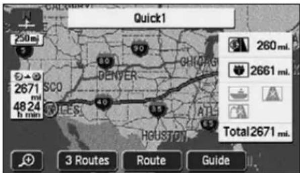 ECLIPSE AVN6620 - Route displays - 1