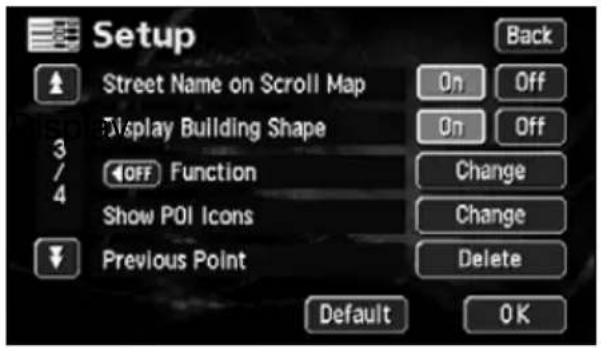 ECLIPSE AVN6620 - Switching the building shape display - 2