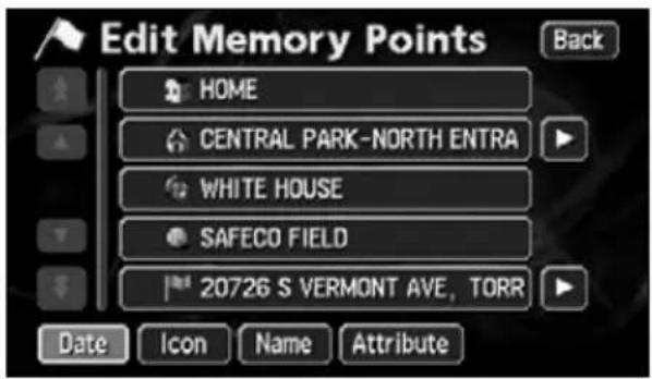 ECLIPSE AVN6620 - Changing the symbol of the memory point - 1