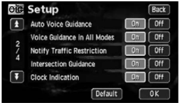ECLIPSE AVN6620 - Setting the guidance when in another mode - 1
