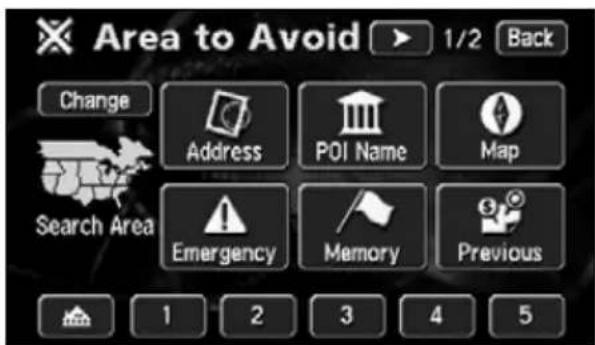 ECLIPSE AVN6620 - Registering detour memory points - 2