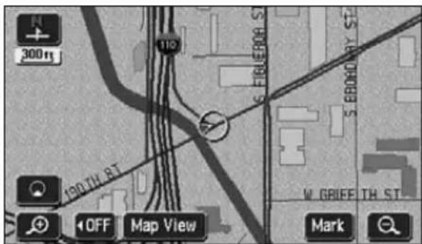 ECLIPSE AVN6620 - Switching the map orientation - 2