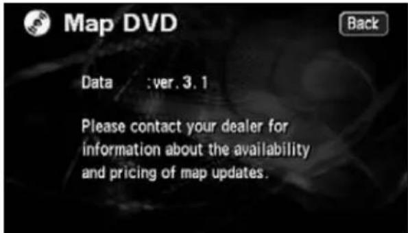 ECLIPSE AVN6620 - Map DVD-ROM data display - 1