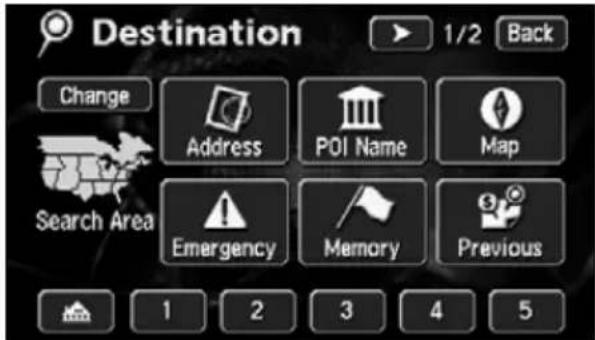 ECLIPSE AVN6620 - Adding a destination - 2