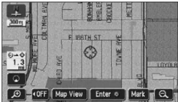 ECLIPSE AVN6620 - Touch the map (anywhere except the touch switches). - 1