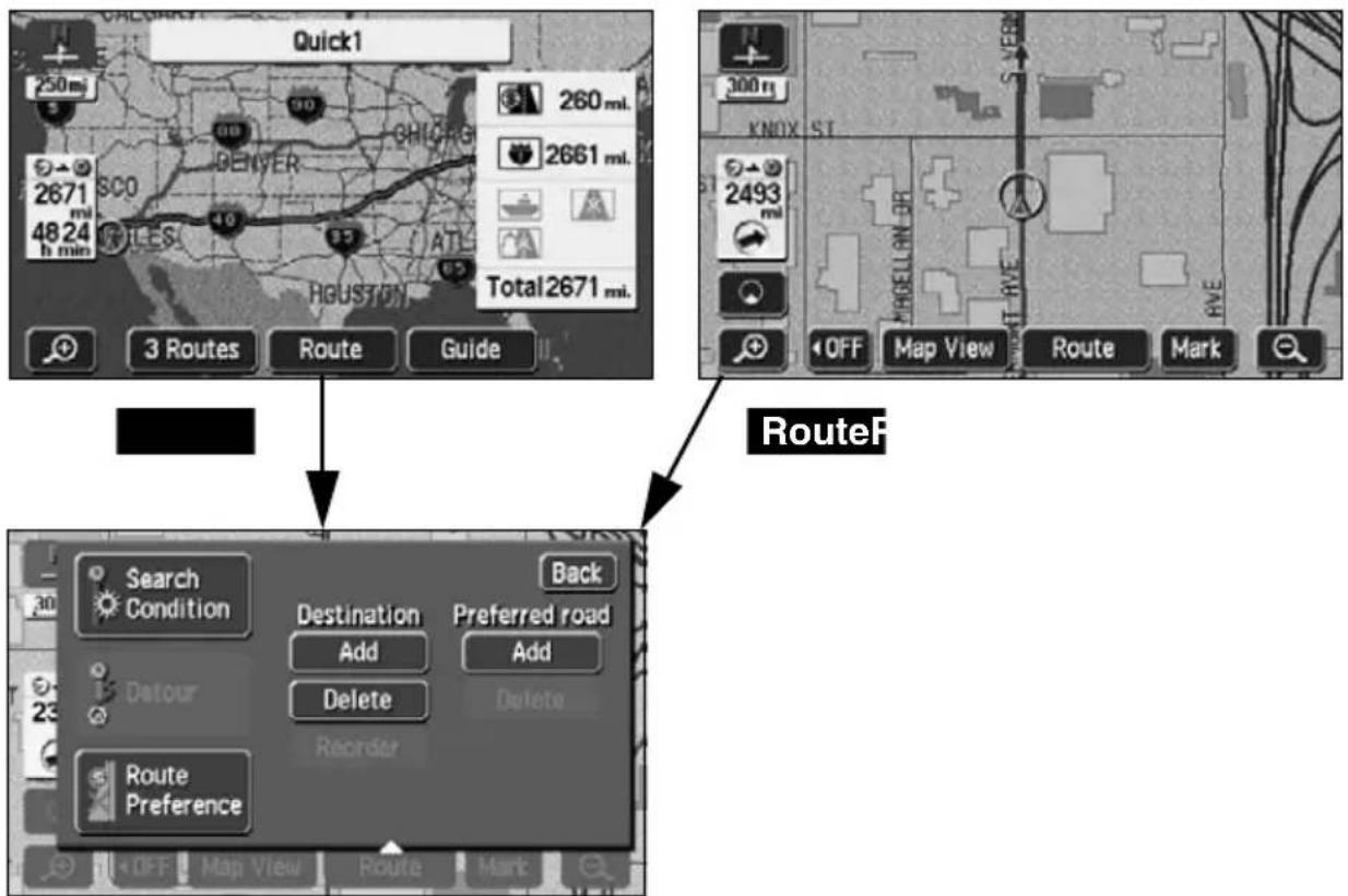 ECLIPSE AVN6620 - Changing the search result route - 1