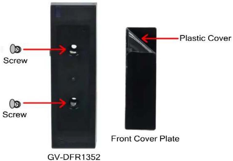 Screw Screw GV-DFR1352 Plastic Cover Front Cover Plate