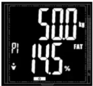 500 kg PI 14.5 FAT ↓ 14.5 %