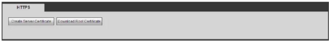 HTTPS Create Server Certificate Download Root Certificate