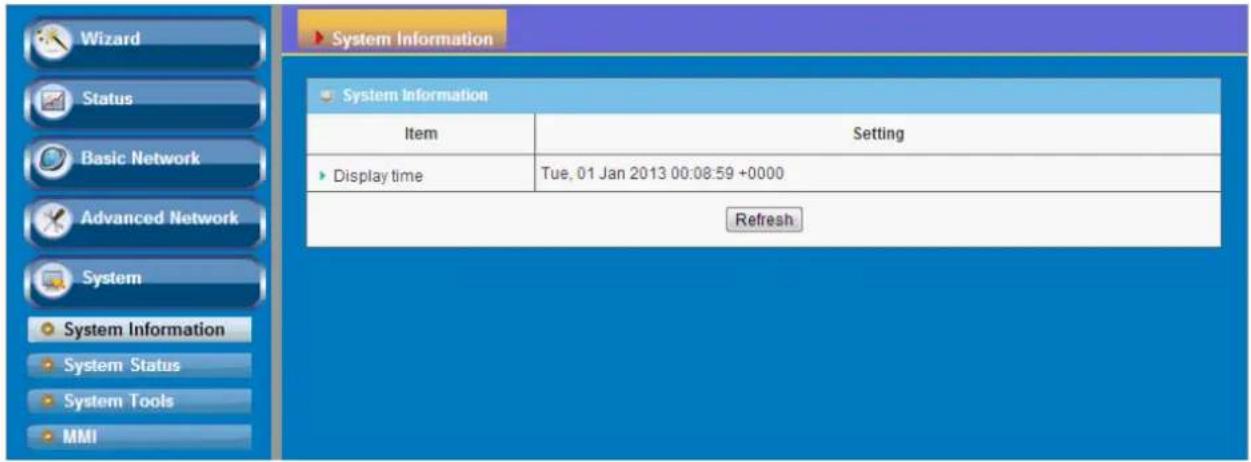 LEVELONE WAP-8101 - System Information - 1