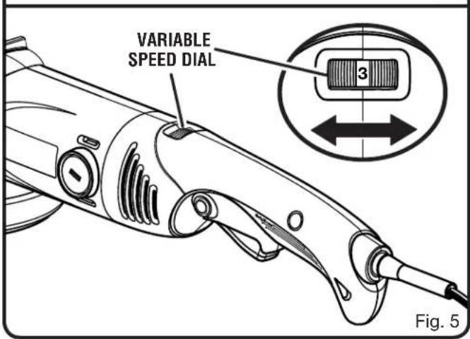 VARIABLE SPEED DIAL 3 Fig. 5