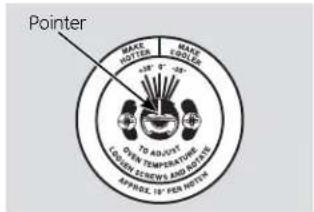 Pointer MAKE HOTTER MAKE COOLER "4" - 4" - 38" TO ADJUST ON TEMPERATURE CAUSEY SCHE'S AND HOTTER APPLE, 15" PEN HOTTER