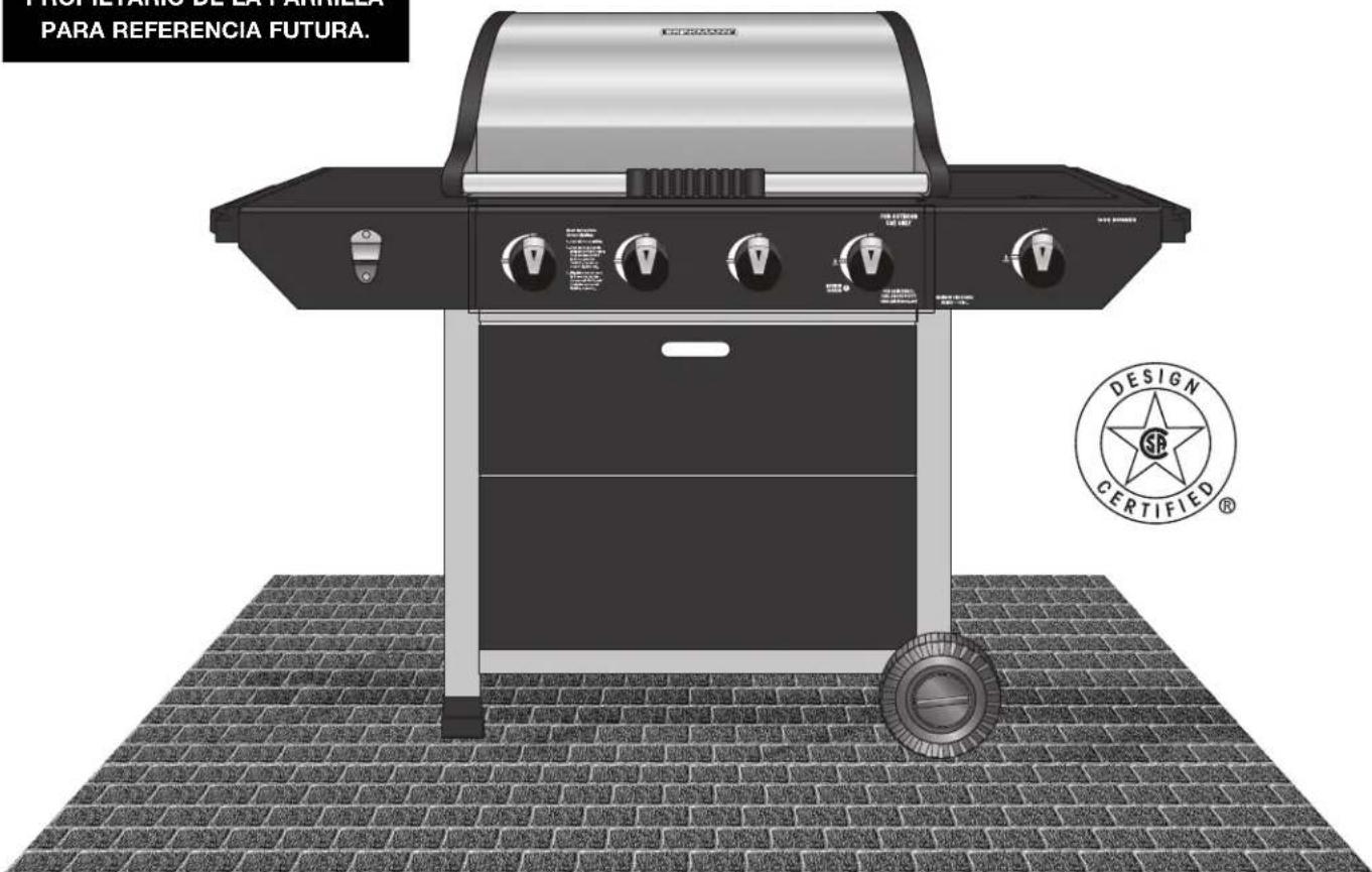 Brinkmann 810-8412-SB - ⚠ WARNING/ADVERTENCIA - 1