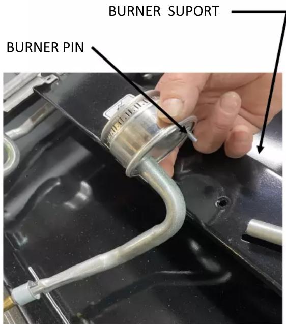 BURNER SUPORT BURNER PIN