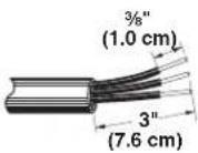 MAYTAG MER8680BB - Style 2: Direct wire strain relief - 6