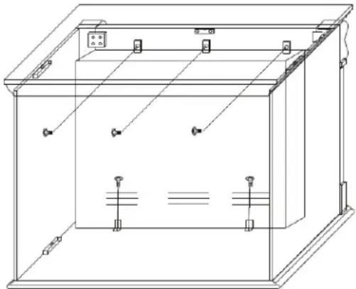 SYLVANIA SRM910-33ECN - FIREPLACE INSERT INSTALLATION - 1