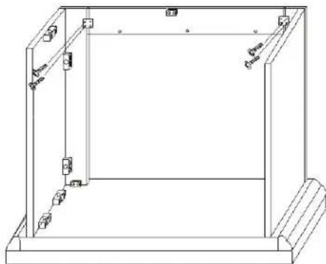 SYLVANIA SRM910-33ECN - MANTEL ASSEMBLY - 4