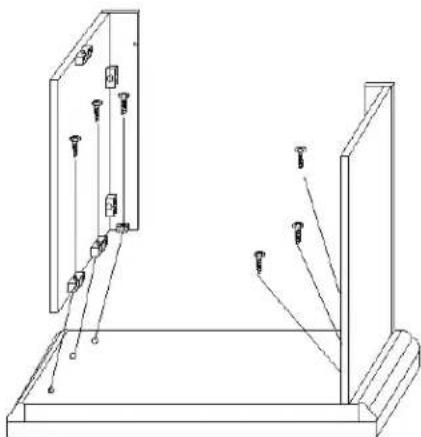 SYLVANIA SRM910-33ECN - MANTEL ASSEMBLY - 3