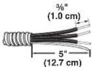 MAYTAG MER8600DS - Style 2: Direct wire strain relief - 4