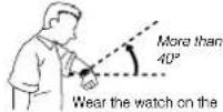 CASIO PRG300CM-3 - About the Auto Light Switch - 1