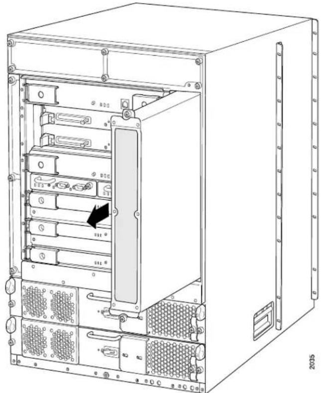 Juniper T320 - Removing the T320 Rear Fan Tray - 2