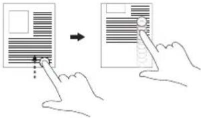 DELL Venue 7040 - Gestures - 4
