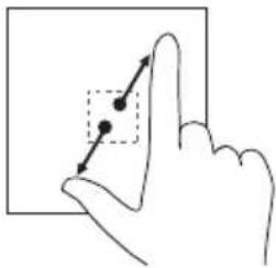 DELL Venue 7040 - Gestures - 5