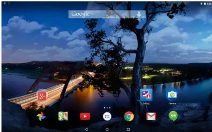 DELL Venue 7040 - Home screen - 1