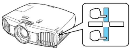 EPSON PowerLite 5025UB - CorrectingImageShapewiththeKeystoneButtons - 1