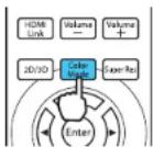 EPSON PowerLite 5025UB - ChangingtheColorMode - 1
