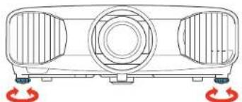 EPSON PowerLite 5025UB - AdjustingthelmageHeight - 1