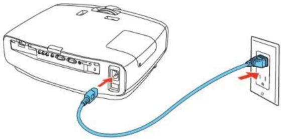 EPSON PowerLite 5025UB - TurningOntheProjector - 1