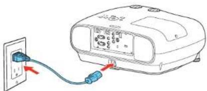 EPSON PowerLite 3500 - TurningOntheProjector - 2