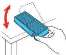 EPSON PowerLite 3500 - CleaningtheAirFilter - 3