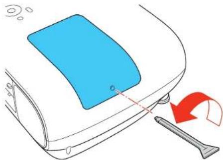 EPSON PowerLite 3500 - ReplacingtheLamp - 1