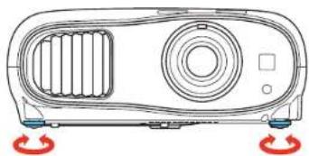 EPSON PowerLite 3500 - AdjustingthelmageHeight - 1