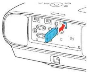 EPSON PowerLite 3500 - InstallingtheWirelessLANModule - 1