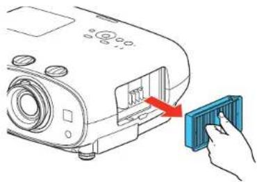 EPSON PowerLite 3500 - ReplacingtheAirFilter - 2