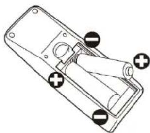 Planar EP5014K-T - Insert the batteries. - 1