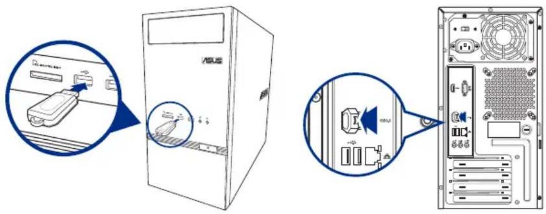 ASUS K30DA - 后面板 - 1