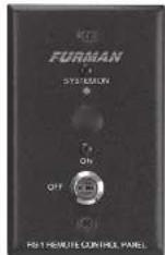 Furman RS-1 - R S - 2 MOMENTARY CONTACT REMOTE CONTROL PANEL - 1