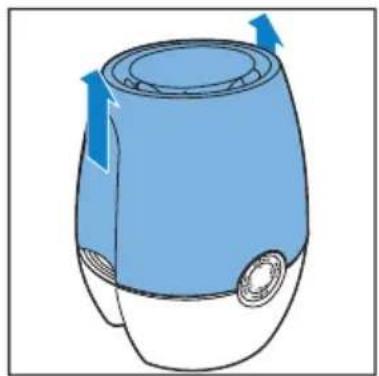 PHILIPS HU4902 - Refill without removing the water tank - 1