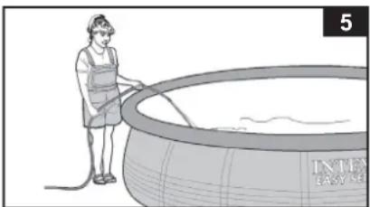 INTEX 28161EG - Filling of the pool - 2