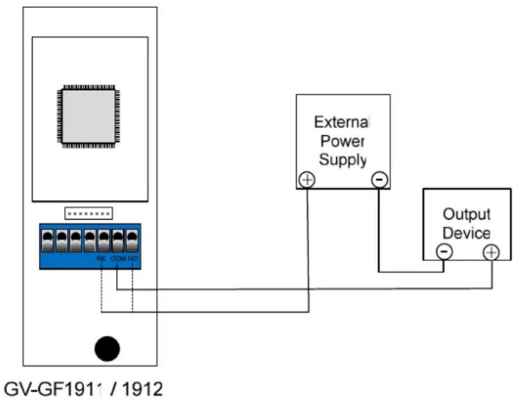 GV-GF1911 / 1912 External Power Supply Output Device