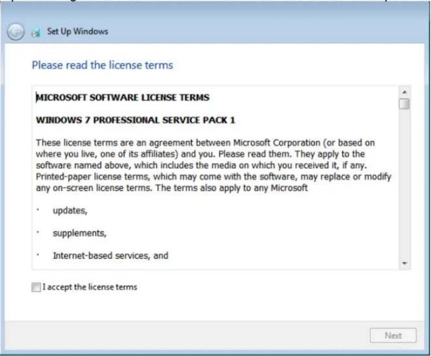 ELO ECMG2C - Agreeing to Terms and Conditions - 1